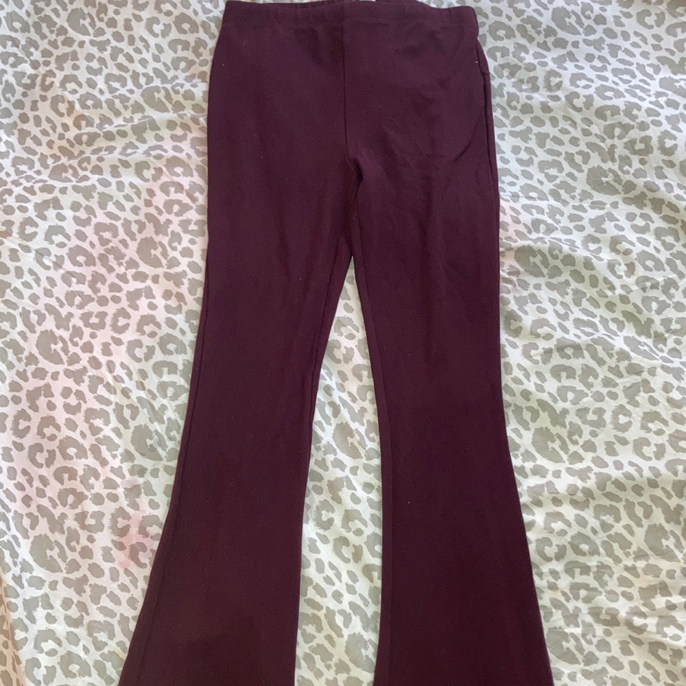Fitted Flare Pants